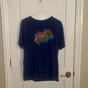 Outhouse Designs Men’s Austin Rainbow Graphic Tee Size XL